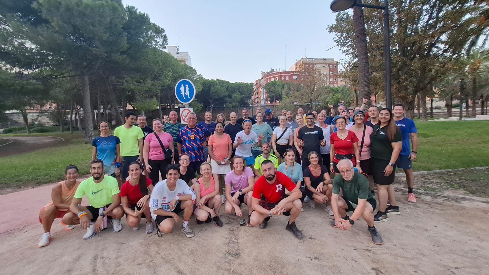 Sesión de running por el Turia